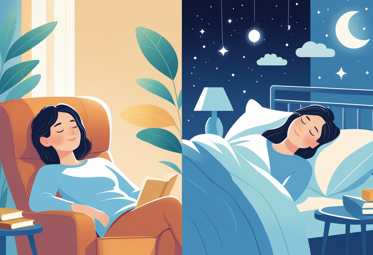 rest versus sleep