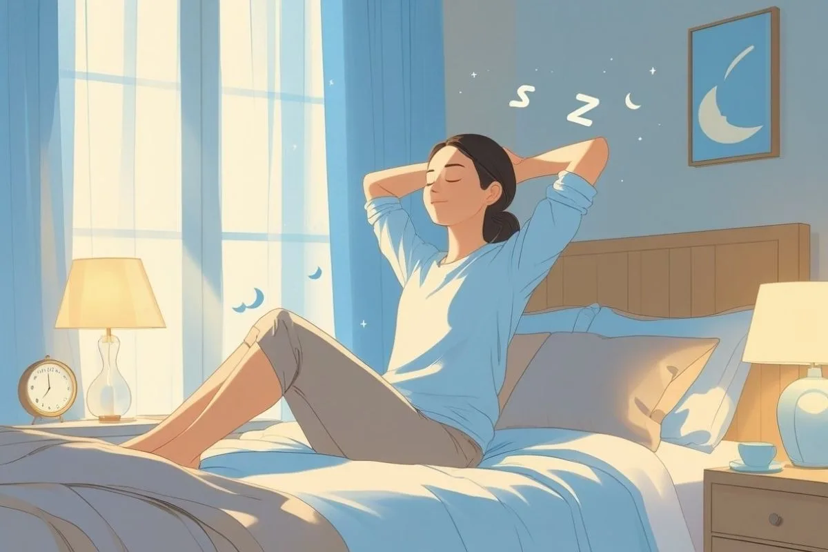 Stretching Before Bed: Benefits and Simple Routines to Improve Sleep Gentle bedtime stretching routine to improve relaxation and support better sleep quality