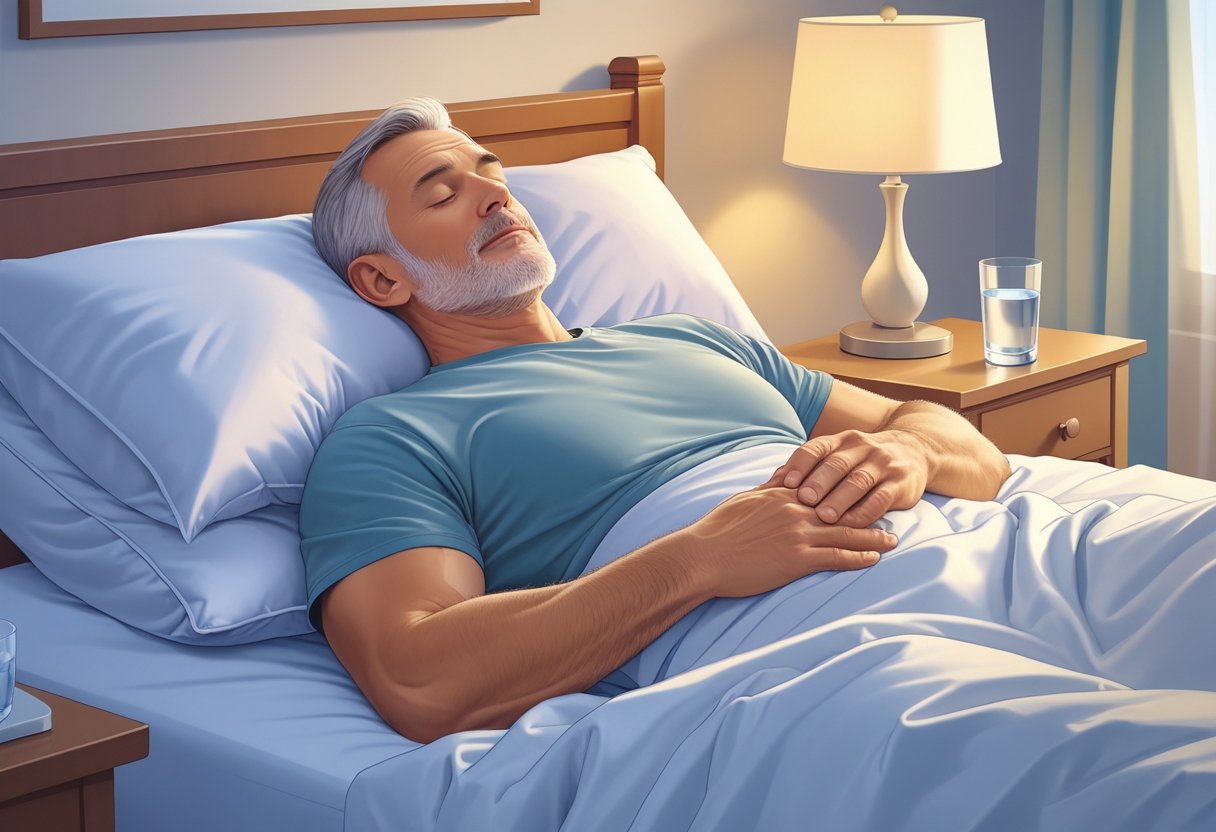 sleep with enlarged prostate