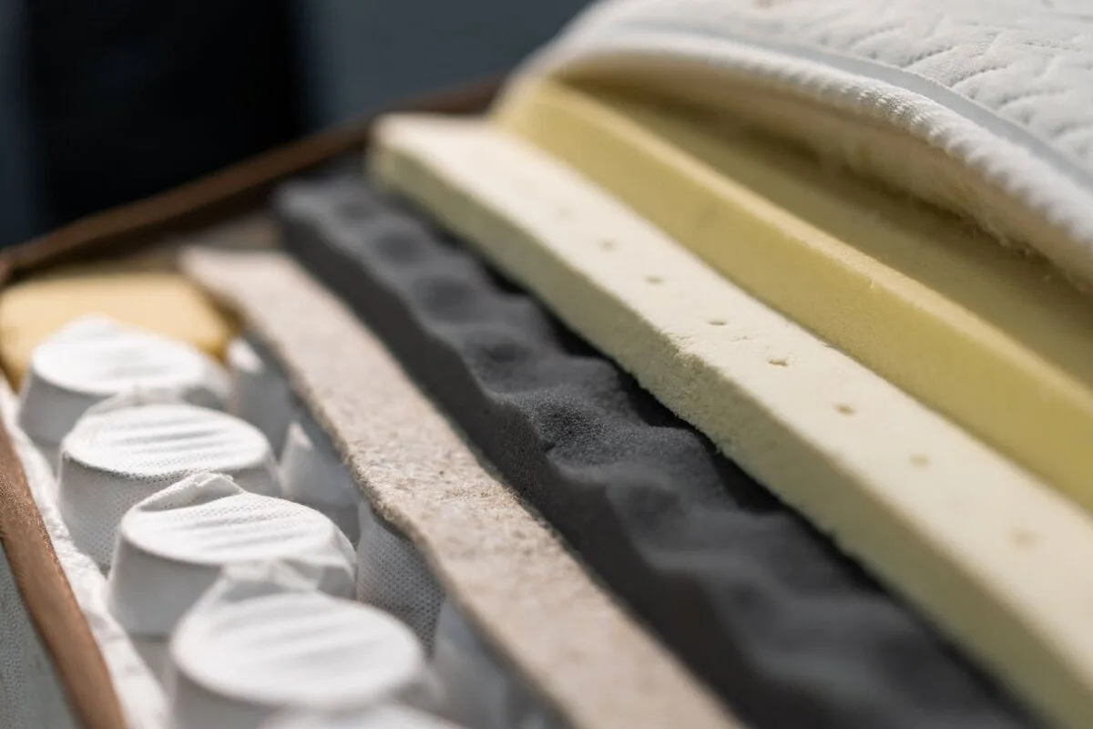 Do Organic Mattresses Last? Layers of a mattress.