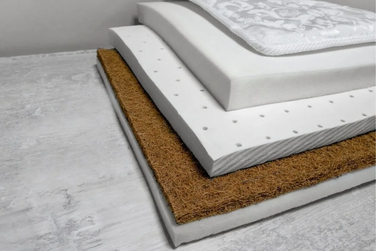 Do Organic Mattresses Last? Layers of a mattress.