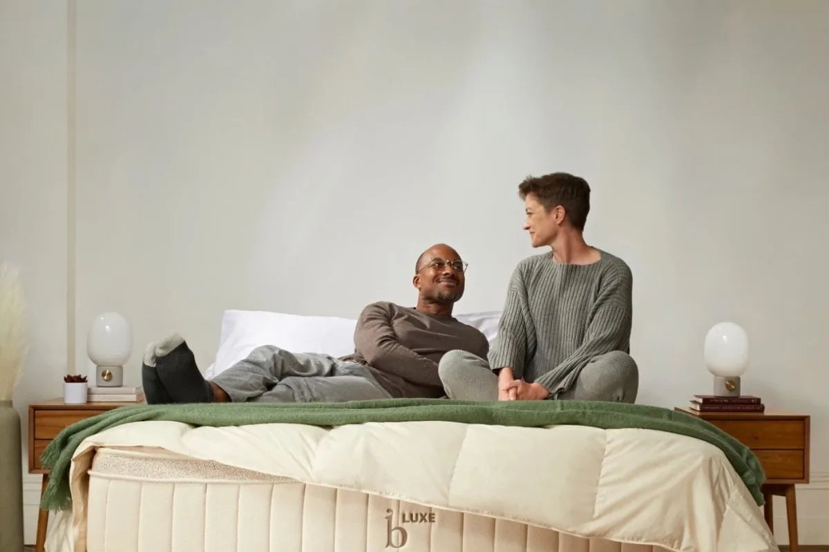 How to Sleep with Tailbone Pain: Effective Positions & Tips Birch Luxe Natural Mattress providing pressure relief and comfort for people sleeping with tailbone pain