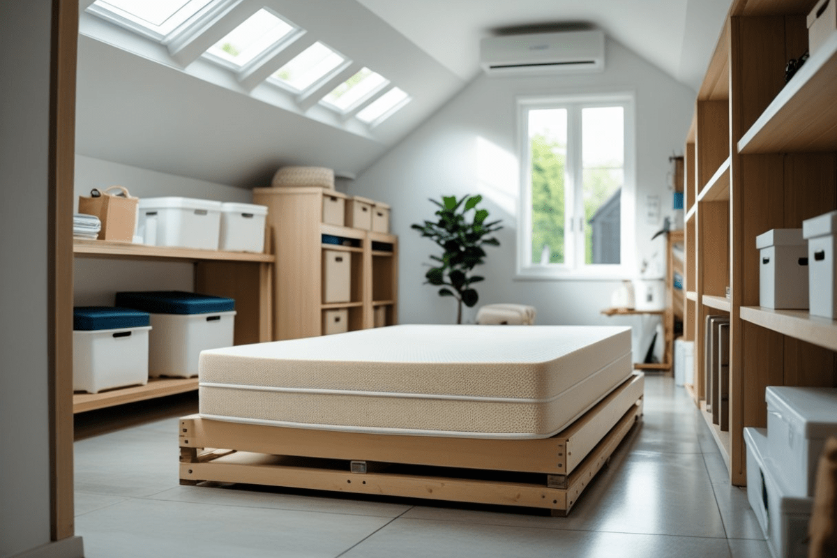 well ventilated room