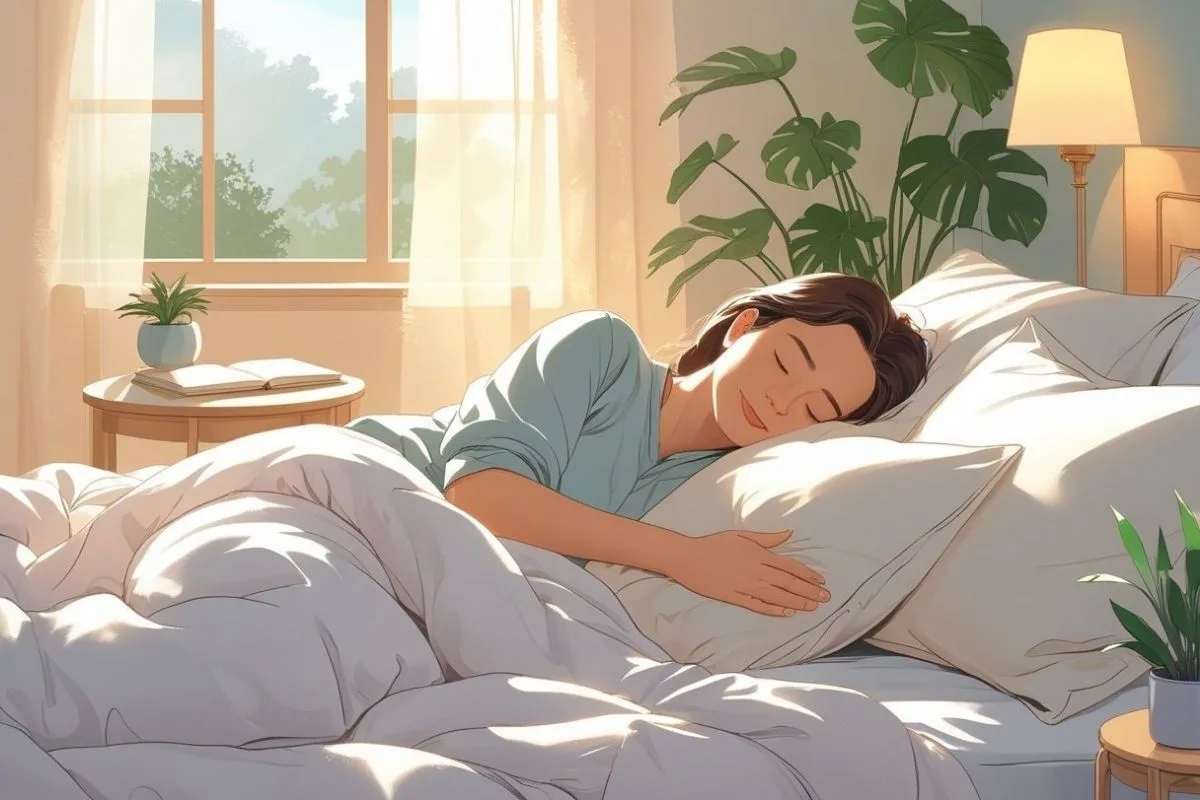 Sleep and Longevity: How Quality Rest Extends Lifespan Peaceful side sleeper demonstrating healthy sleep habits that promote recovery and a longer lifespan