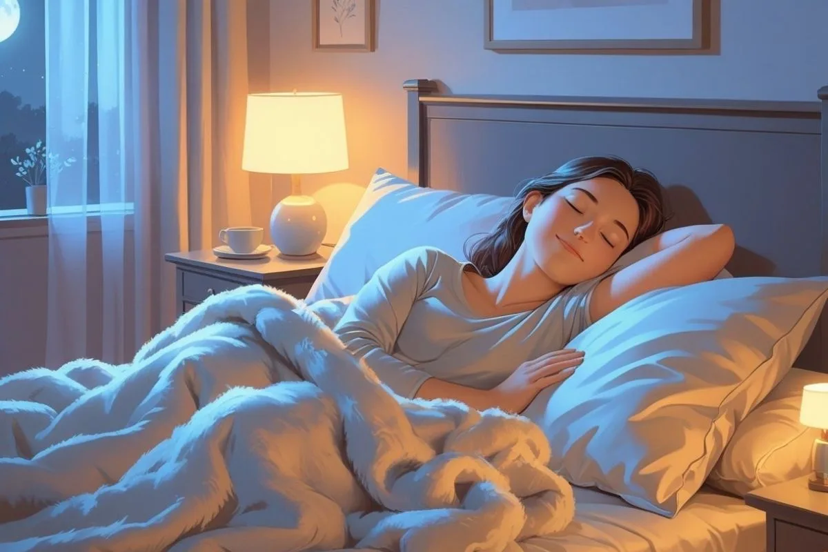 Sleep and Athletic Performance: How Sleep Affects Recovery? Restful sleep in a comfortable bedroom highlighting the importance of recovery for athletic performance