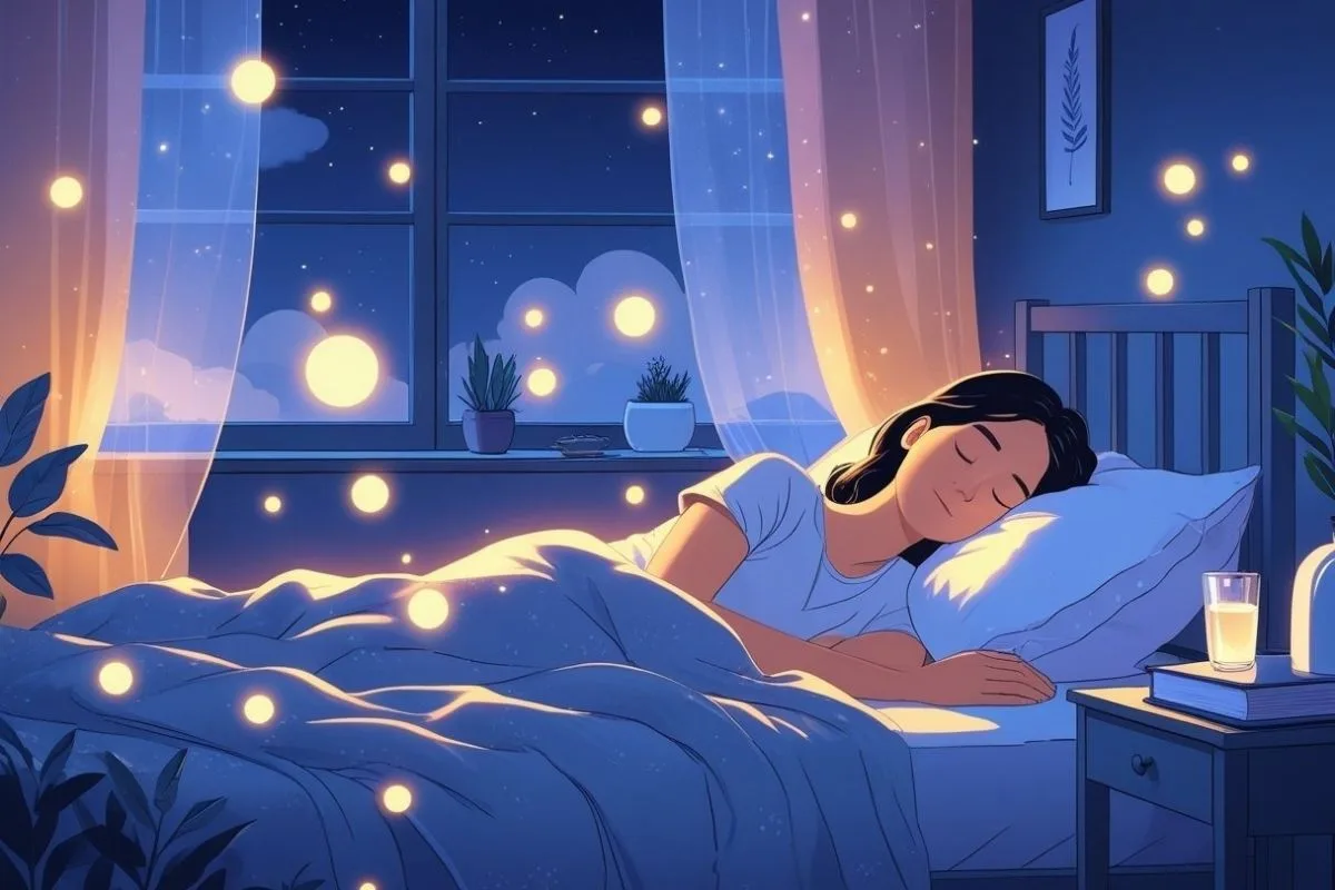 Sleep and Athletic Performance: How Sleep Affects Recovery? Peaceful sleeper demonstrating how uninterrupted sleep helps the body recover after exercise and training