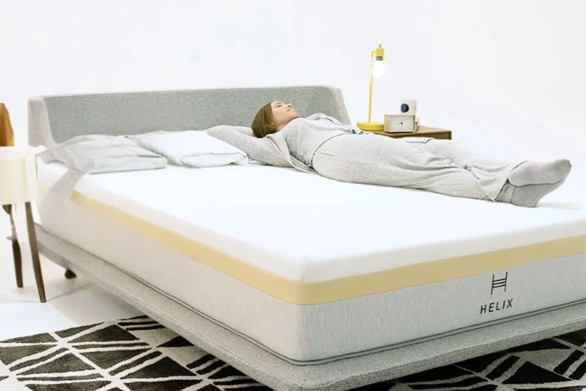 Helix Dawn Mattress used during the return trial period before initiating a return request