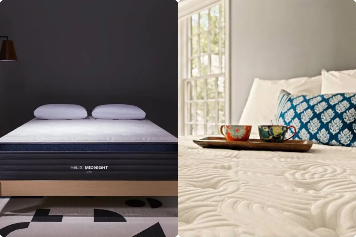 Helix Midnight Luxe vs DLX Premier Hybrid Helix Midnight Luxe vs DLX Premier Hybrid: Comfort Features