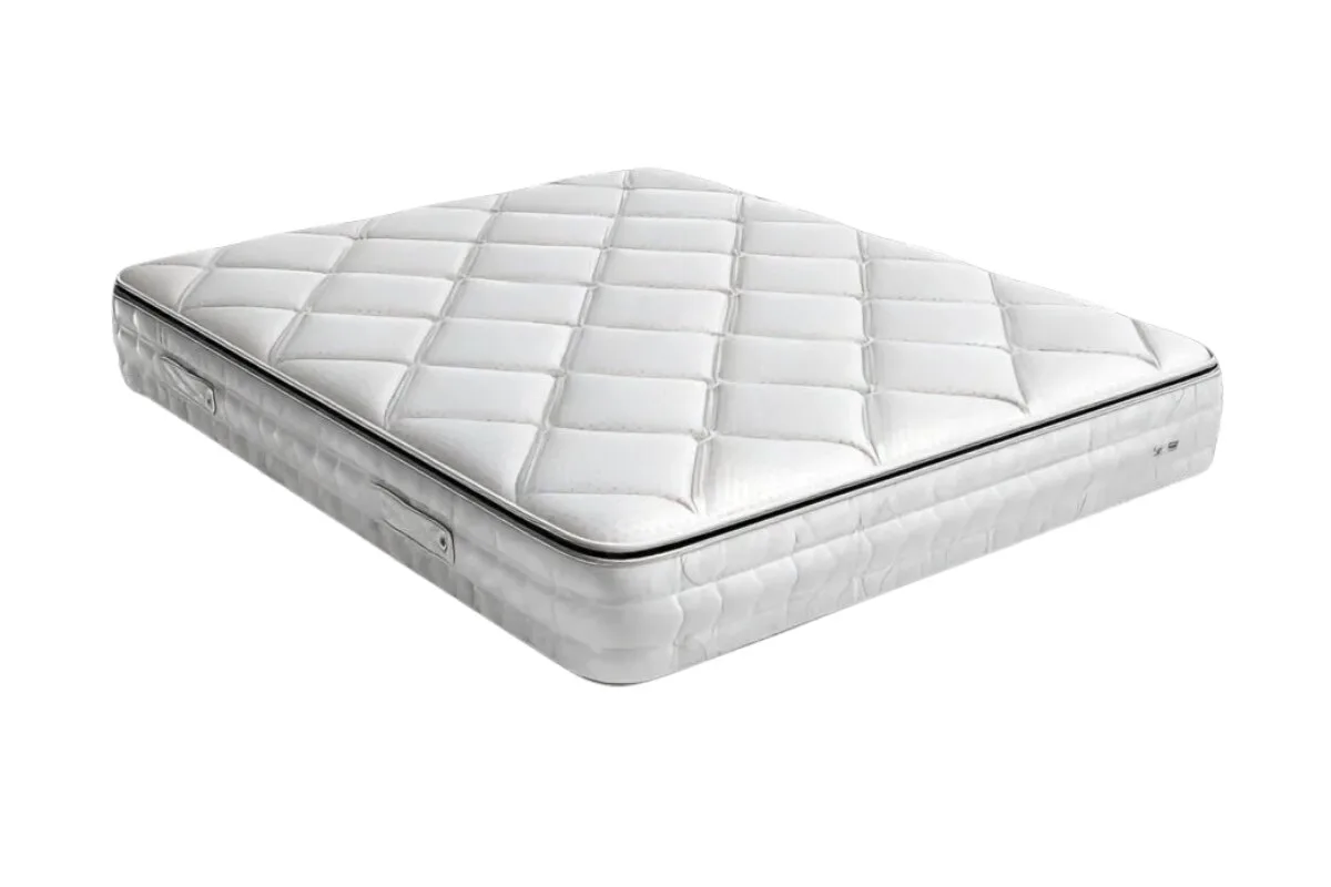 How Should Back Sleepers Sleep? A mattress in a white background.