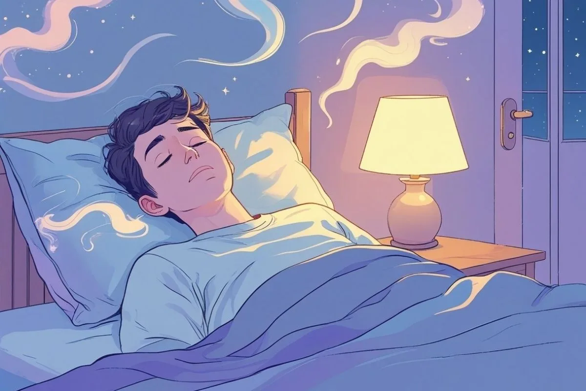 Keto Insomnia: Causes, Symptoms, and Effective Remedies Illustration of restless sleep and nighttime discomfort caused by keto insomnia during dietary adaptation