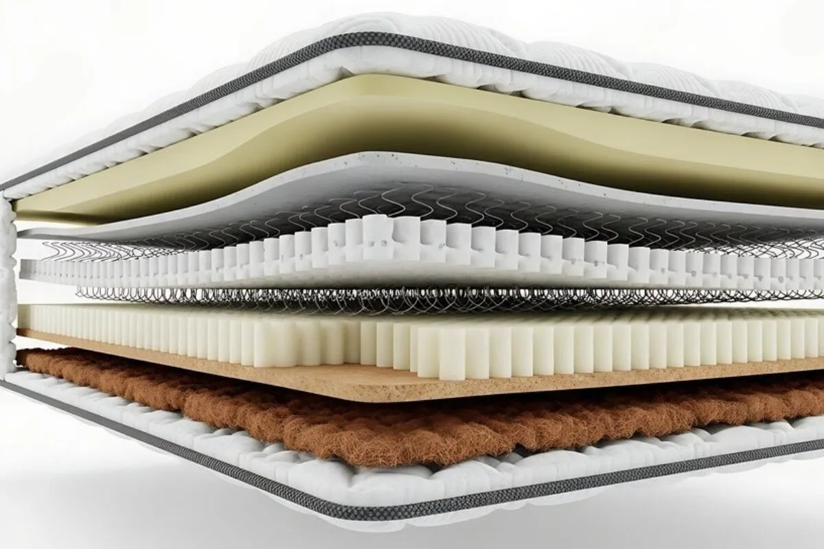 How Thick Should a Mattress Be for Side Sleepers? Layers of a mattress.