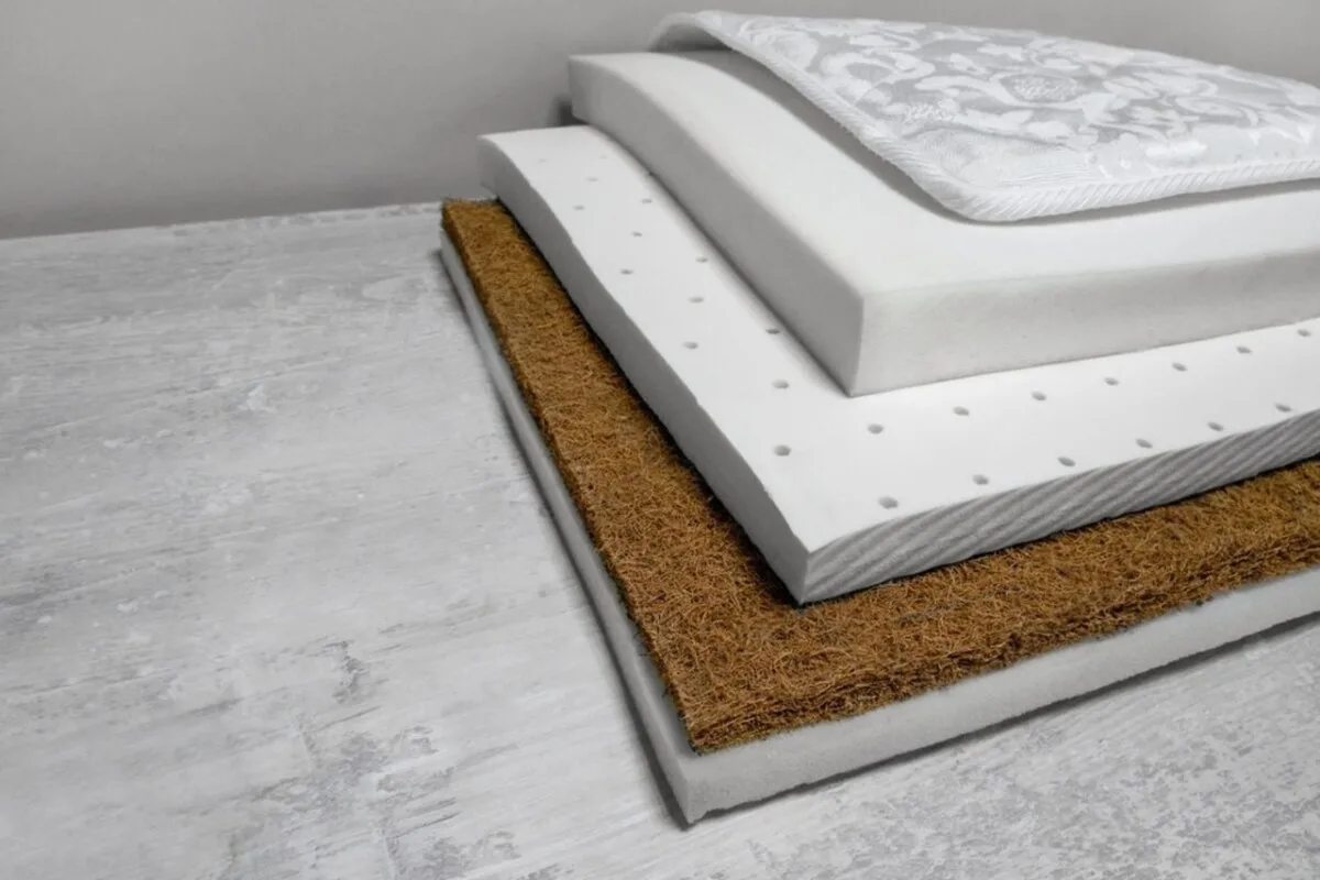 What Mattress Firmness Is Best for a Heavy Person? A mattress' comfort layers.