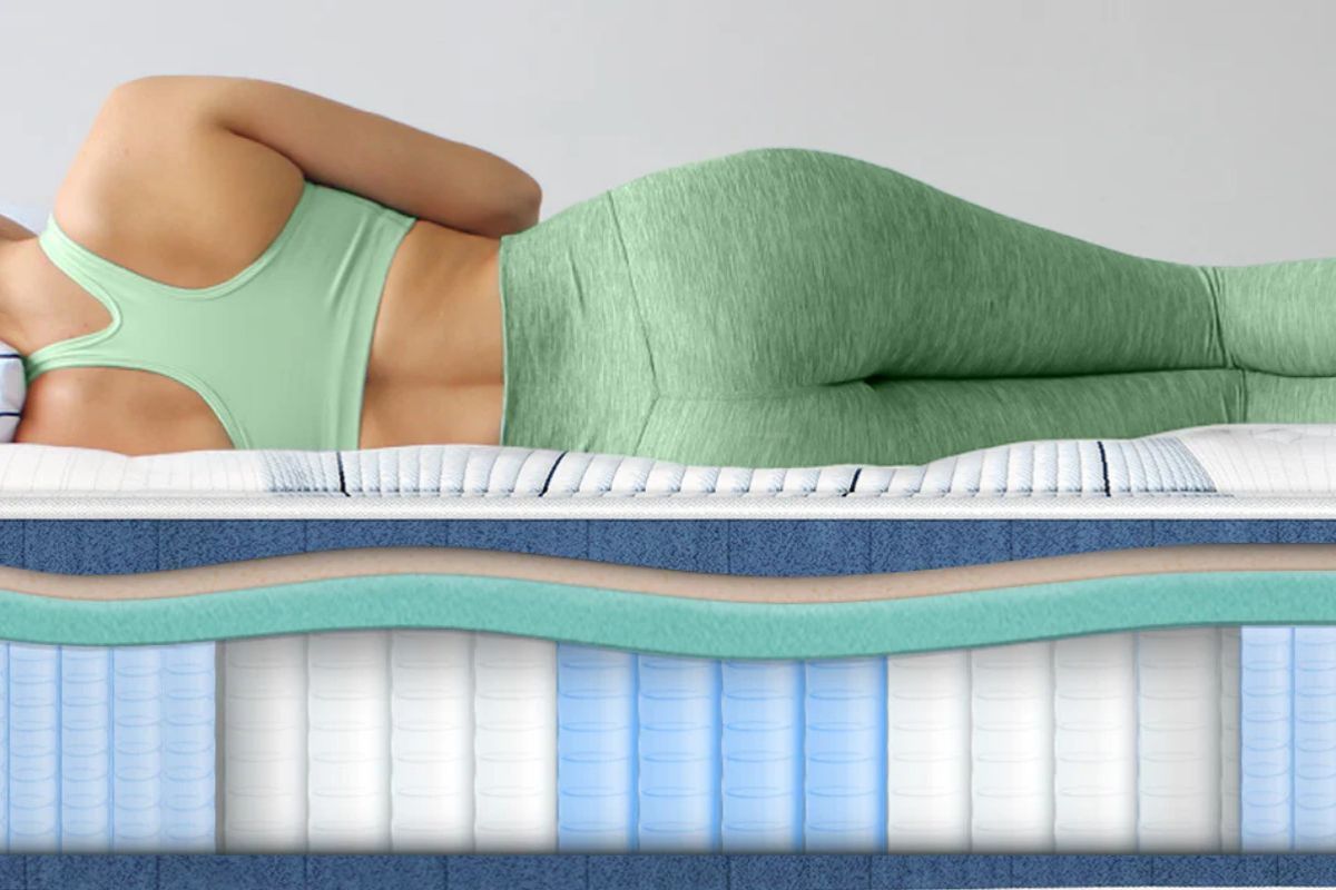 Bear Elite Hybrid - Sleeping Positions