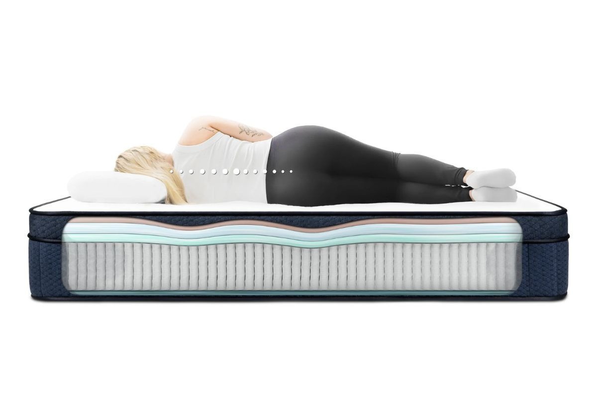 Brooklyn Bedding Aurora Luxe Cooling - Sleeping Positions