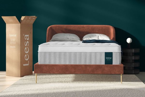Leesa Sapira Chill Hybrid mattress with cooling features and breathable hybrid construction