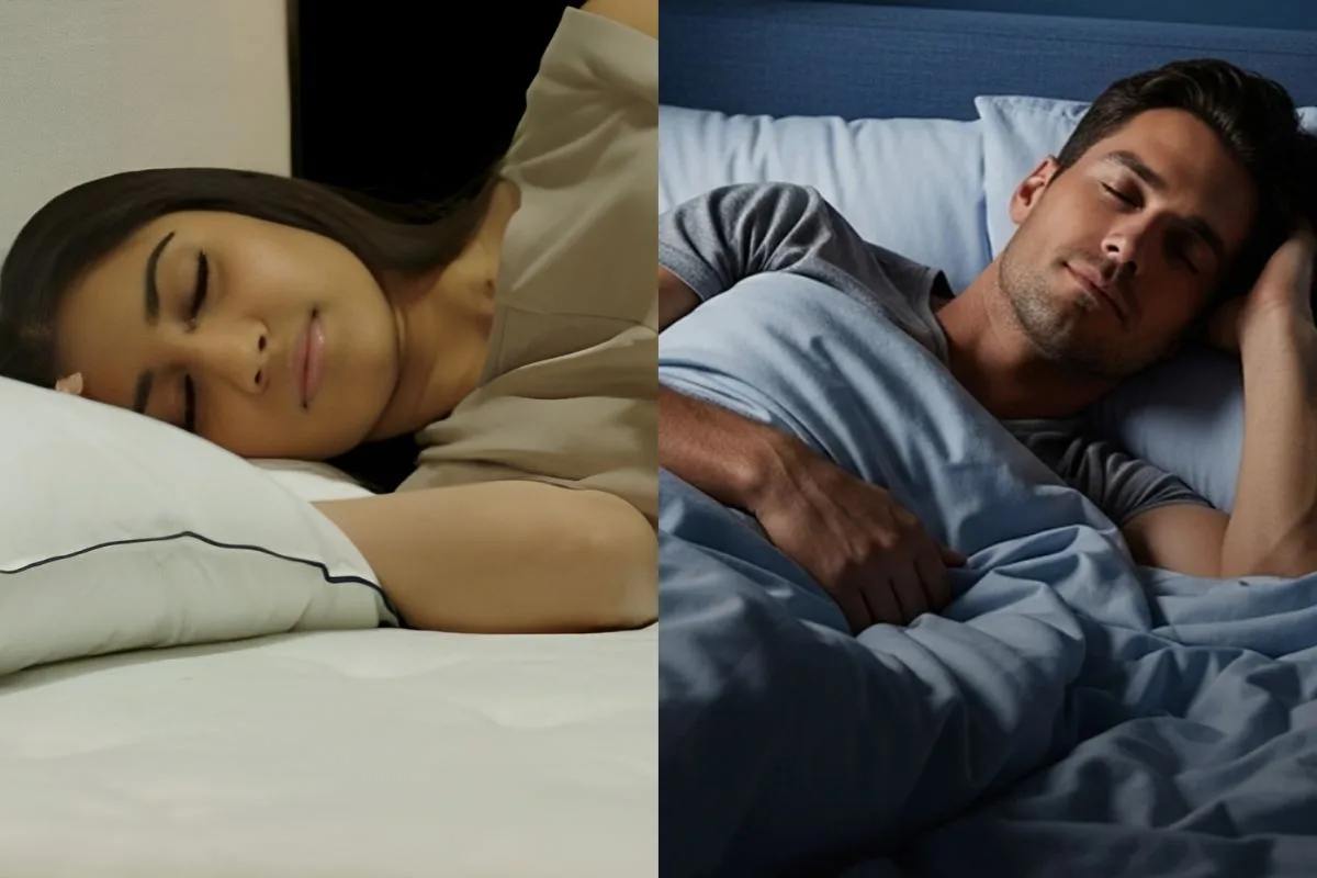 Helix Midnight Luxe vs Puffy Cloud Helix Midnight Luxe vs Puffy Cloud - Sleeping Positions