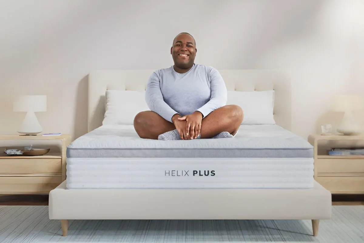 Helix Plus Mattress - Sleeping Positions