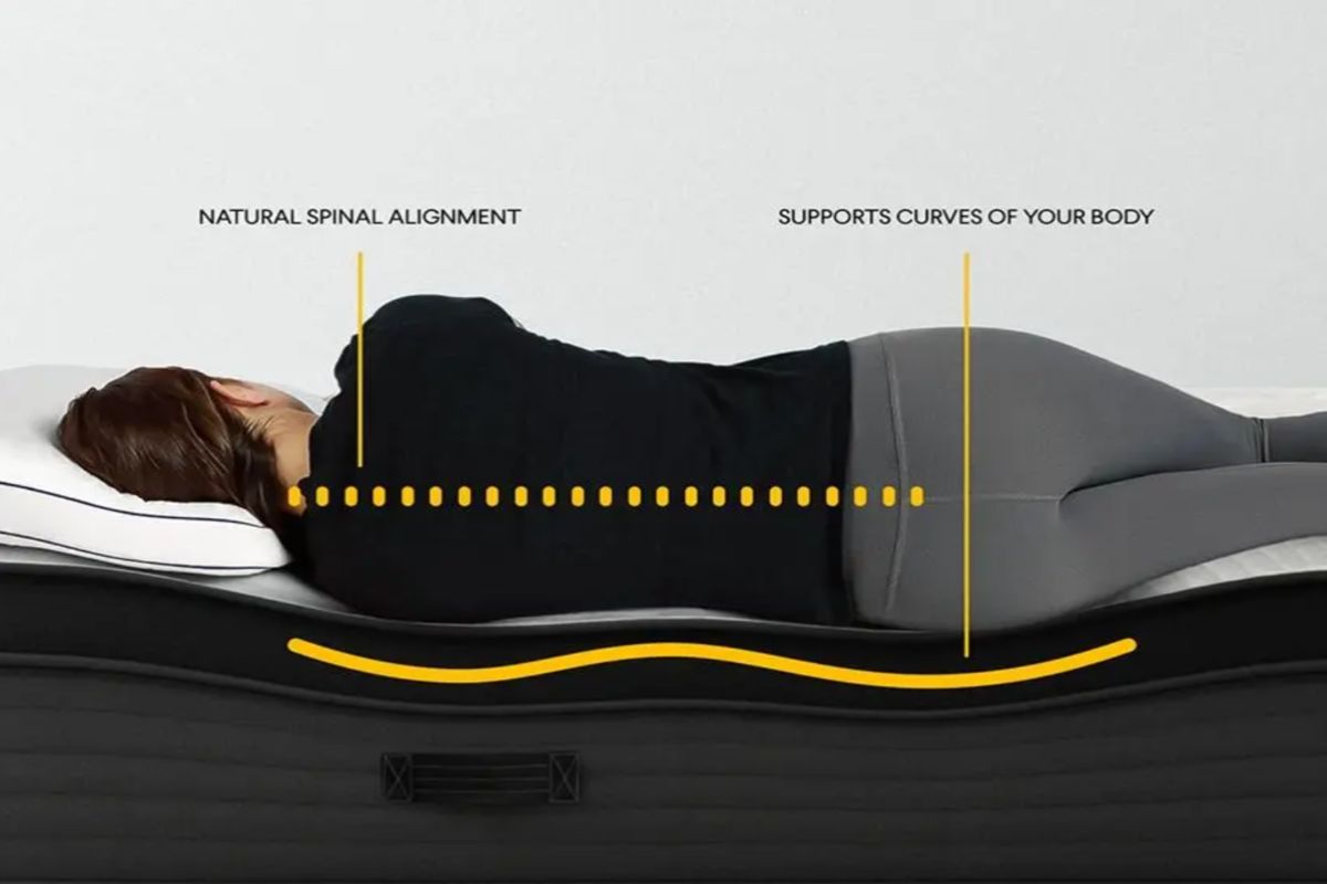 Nolah Evolution 15” Mattress - Sleeping Positions