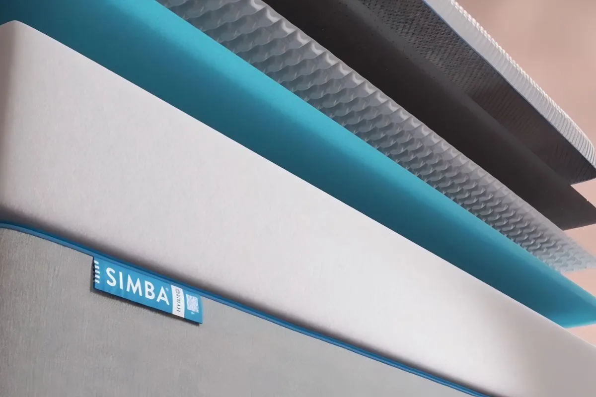 Simba Hybrid Luxe Mattress - Sleeping Positions
