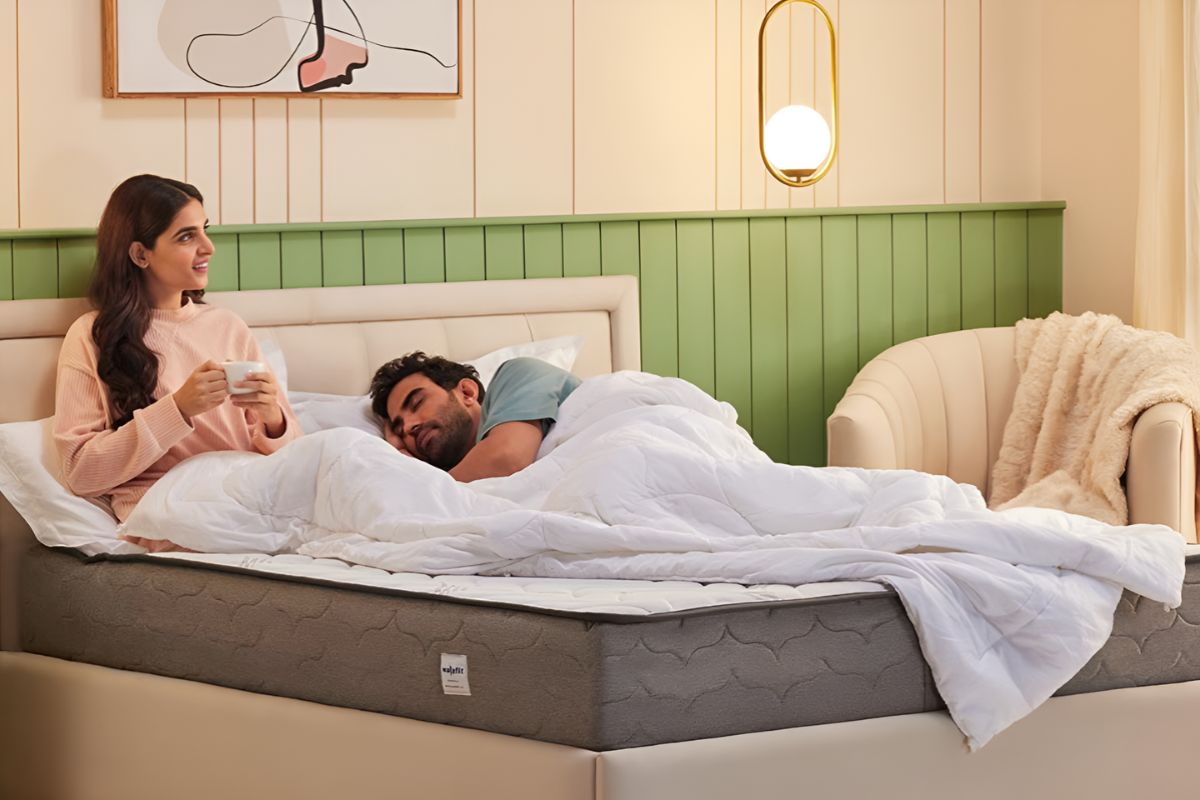 Wakefit Elevate Pocket Spring Mattress with Memory Foam - Comfort Features