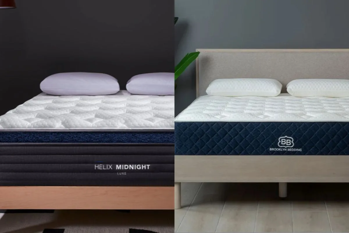 Helix Midnight Luxe vs. Brooklyn Bedding Signature Hybrid Helix Midnight Luxe vs. Brooklyn Bedding Signature Hybrid - Cooling Features
