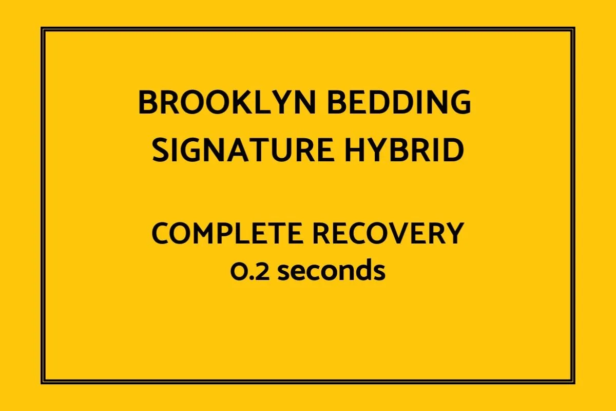 Brooklyn Bedding Signature Hybrid Response time