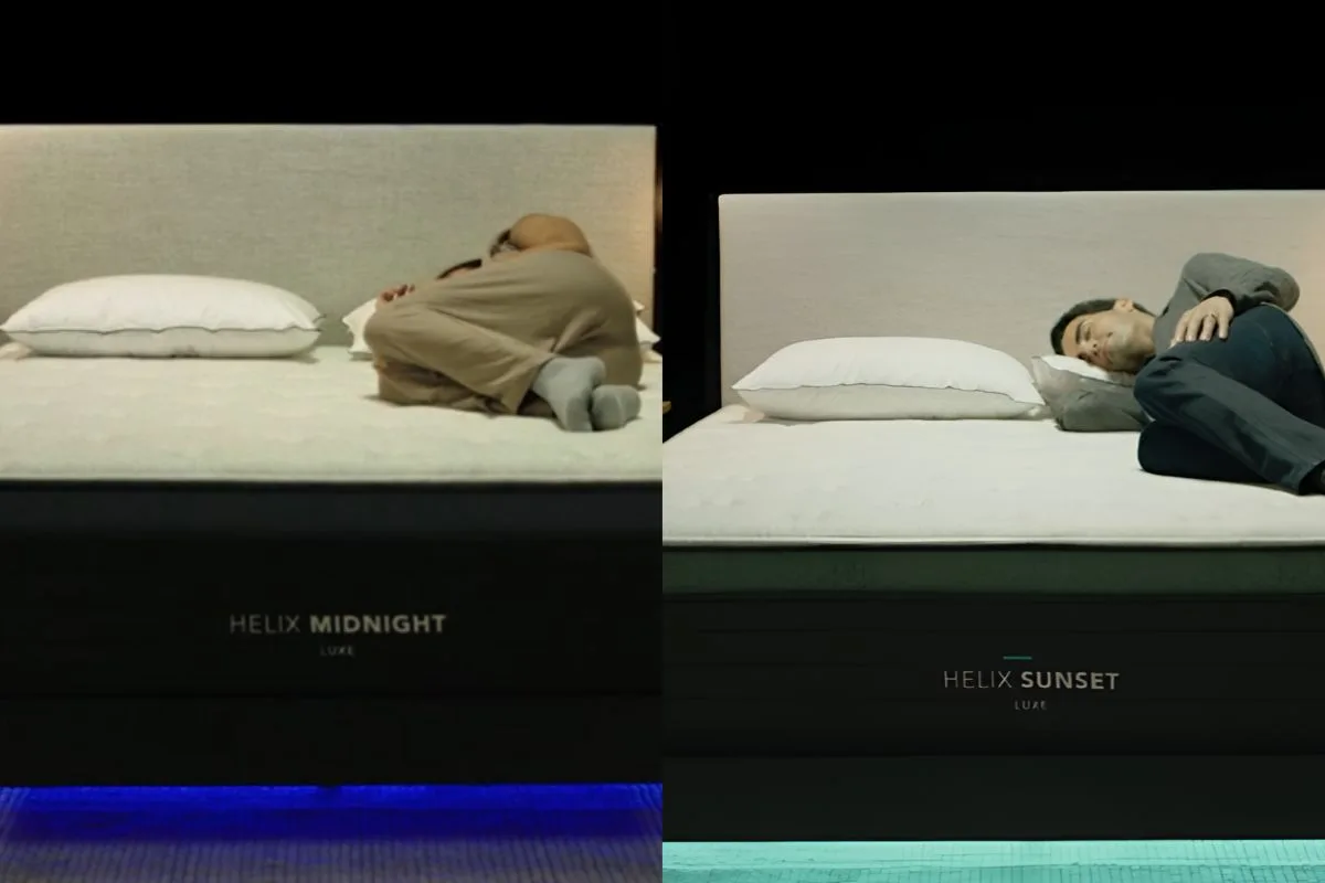 Helix Midnight Luxe vs Helix Sunset Luxe Helix Midnight Luxe vs Helix Sunset Luxe - Couple Suitability