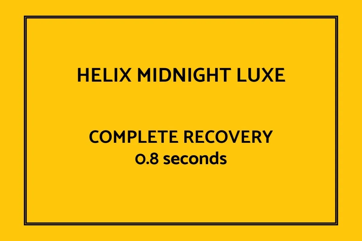 Helix Midnight Luxe Response time