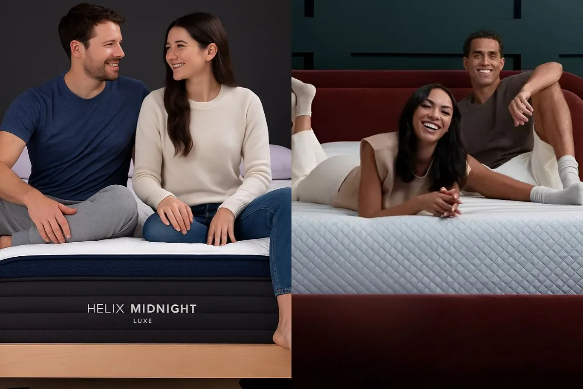 Helix Midnight Luxe vs Leesa Sapira Hybrid Helix Midnight Luxe vs Leesa Sapira Hybrid - Couples Suitability