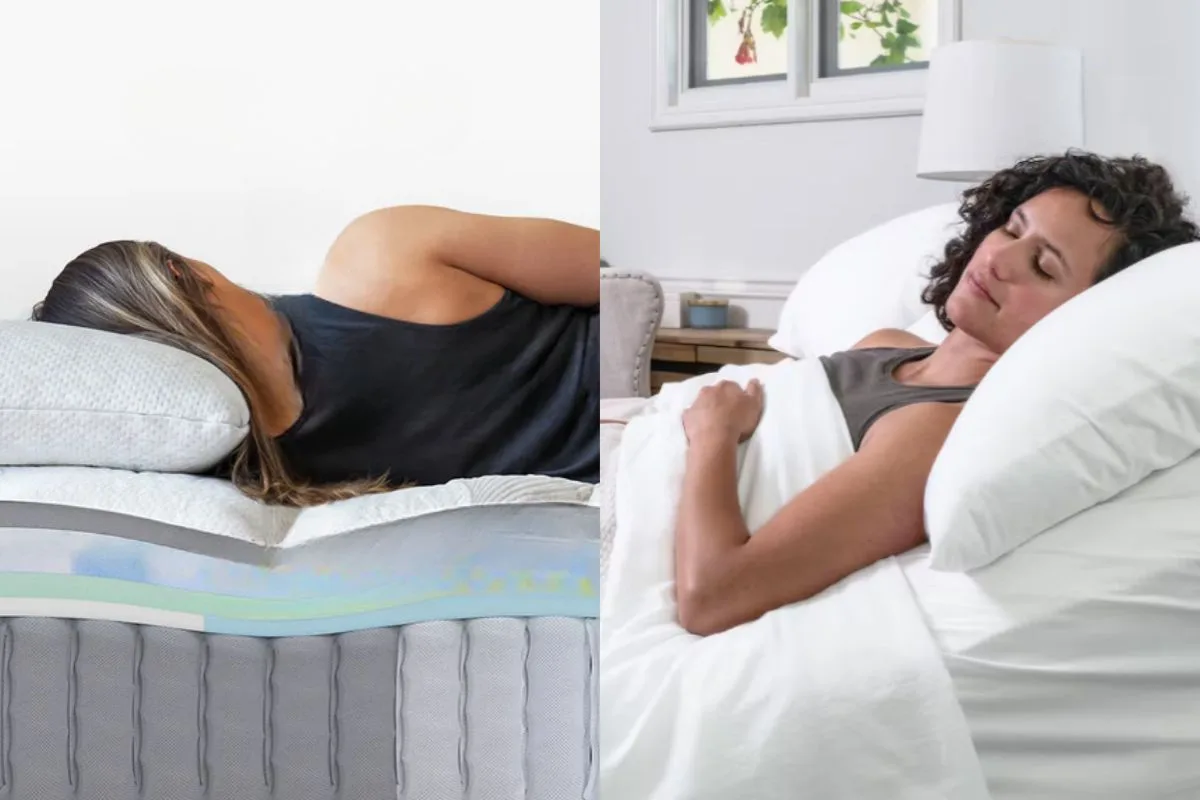 Nolah Evolution 15 vs Puffy Lux Nolah Evolution 15” vs Puffy Lux - Sleeping Positions