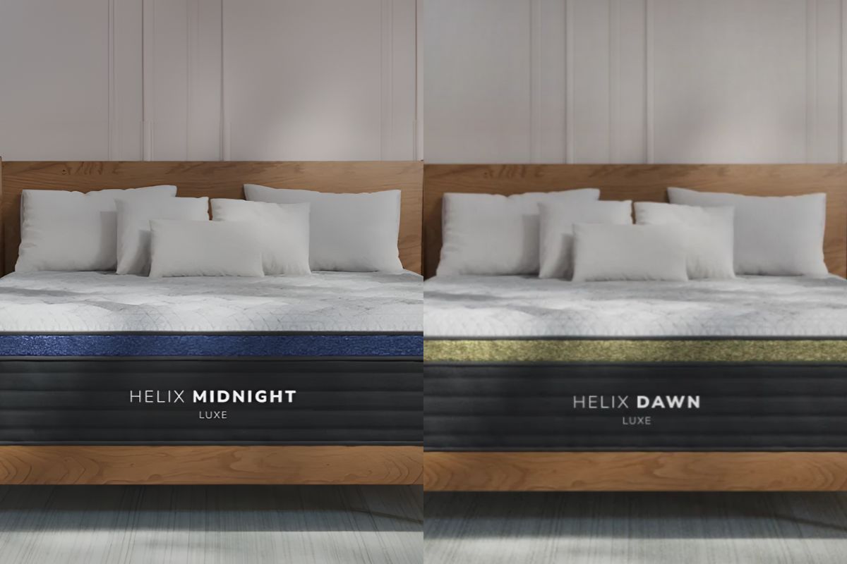 Helix Midnight Luxe vs Helix Dawn Luxe Helix Midnight Luxe vs Helix Dawn Luxe