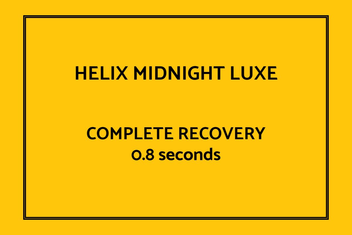 Helix Midnight Luxe Response time