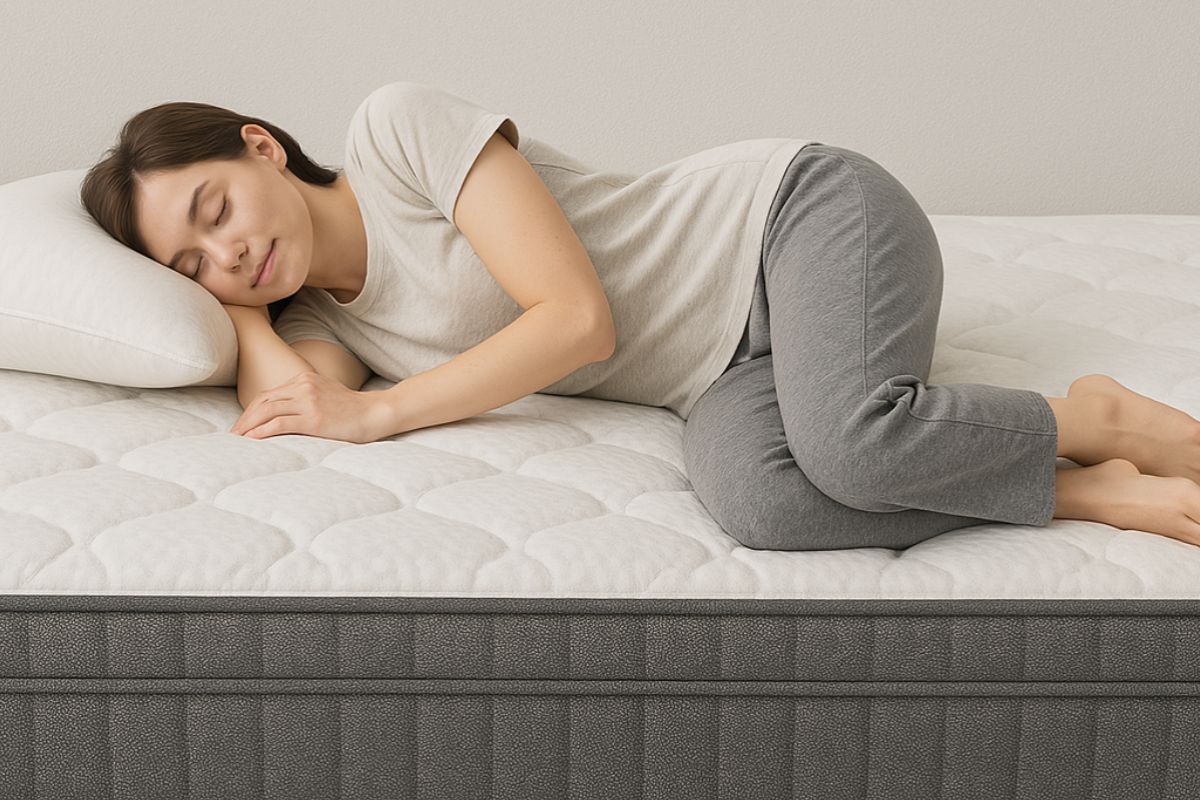 what does a medium firm mattress feel like