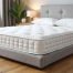 Queen-size mattress in a modern bedroom, illustrating a popular mattress size choice for couples seeking comfort and personal space