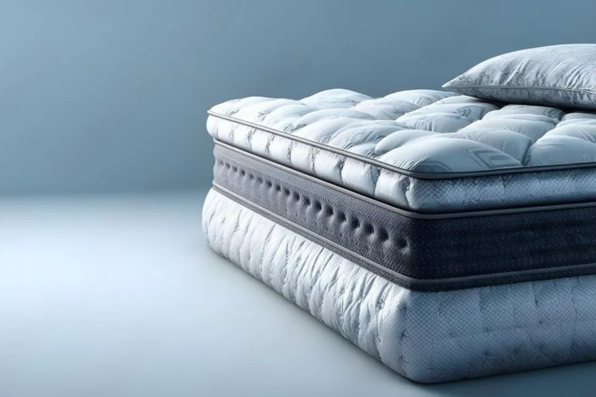 What Should Combination Sleepers Sleep On? Hybrid mattress showcasing balanced cushioning and support, ideal for combination sleepers who change positions throughout the night